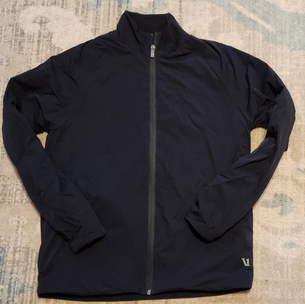Vuori Black Soco Zip-up Jacket